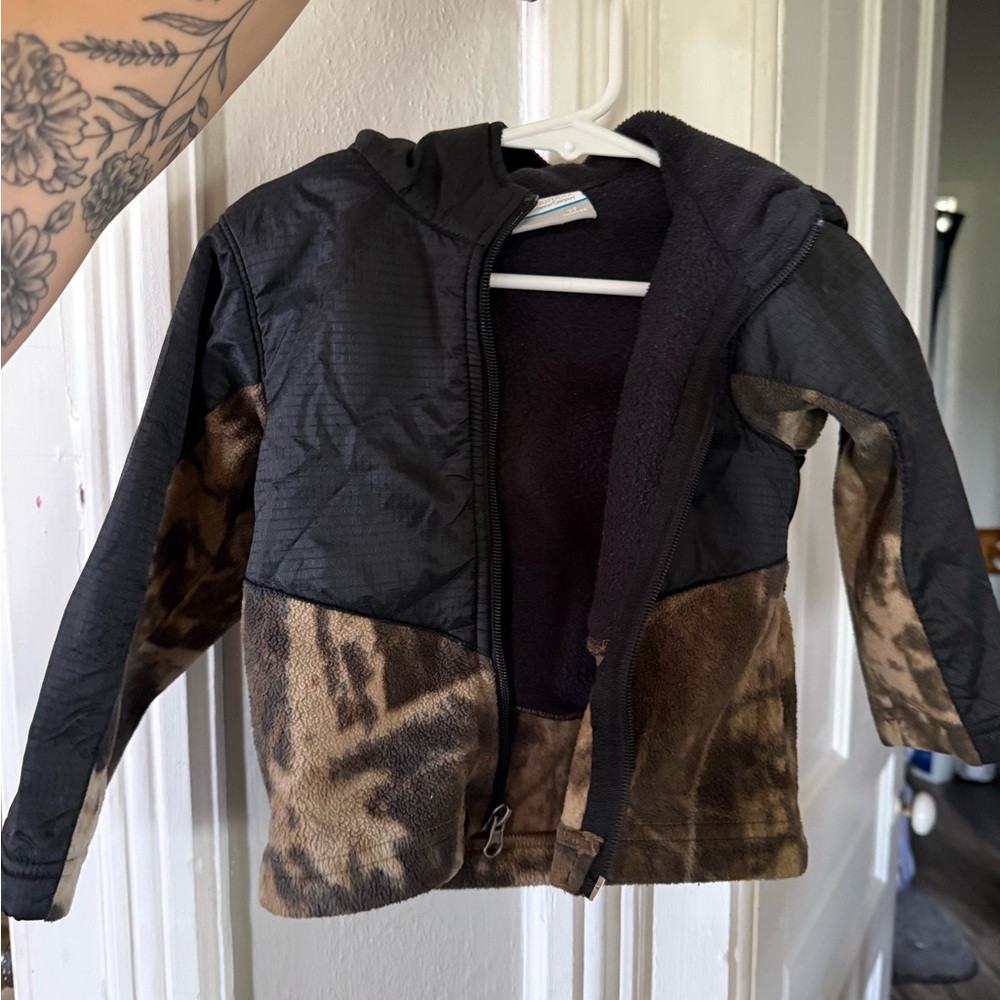Columbia Black/Camo Quilted Jacket